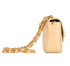 Mini Square Flap Chevron, &pound;2,900, Handbags, Beige, Lambskin Leather, Side view